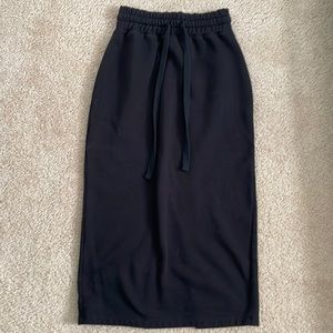 Zara Black Midi Skirt